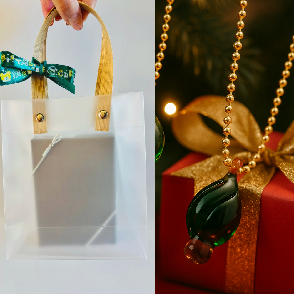 ミズアオイ ネックレス