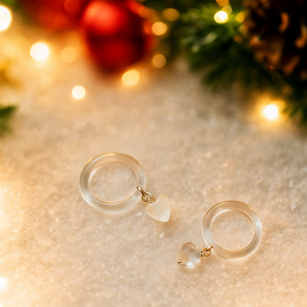 クリスマスフェア第2弾「ハートリング クリア&フリット」期間限定で登場します。