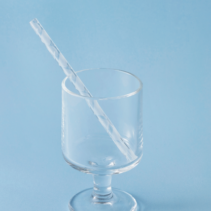 ガラスストロー「チェック」