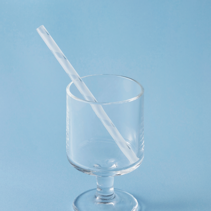 ガラスストロー「らせん」