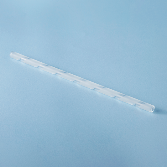 ガラスストロー「らせん」