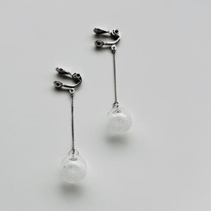 コロン　イヤリング(金具シルバーVer.)