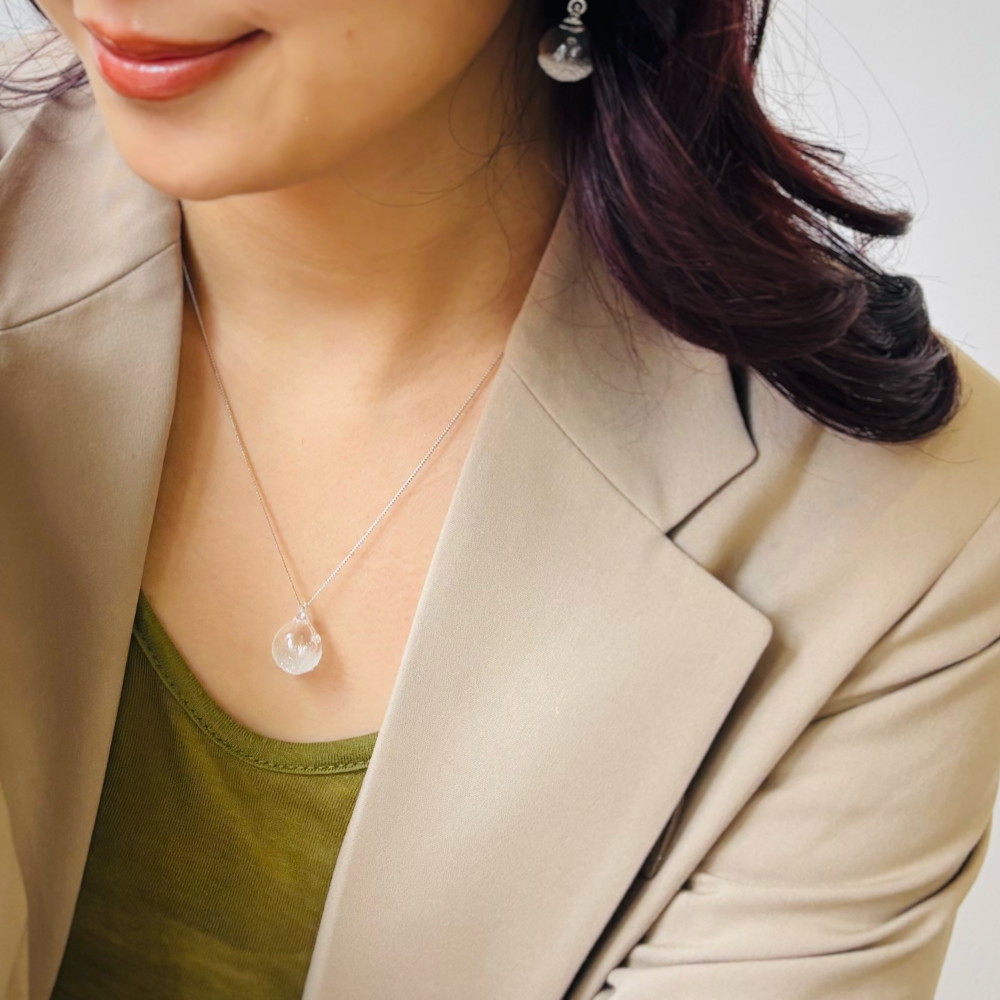 コロン　ネックレス(金具シルバーVer.)