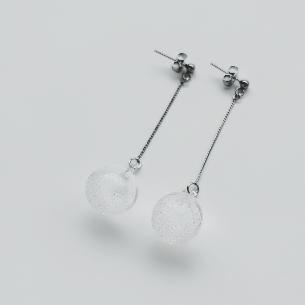 コロン　ピアス(金具シルバーVer.)