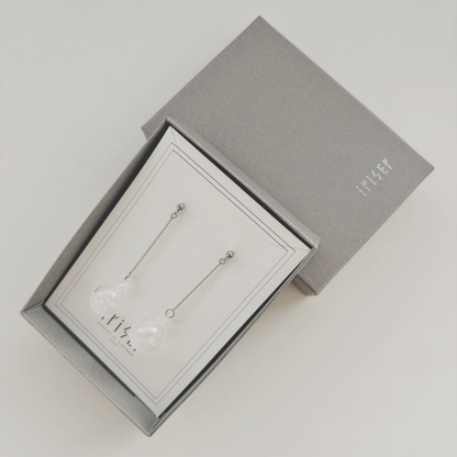 コロン　ピアス(金具シルバーVer.)