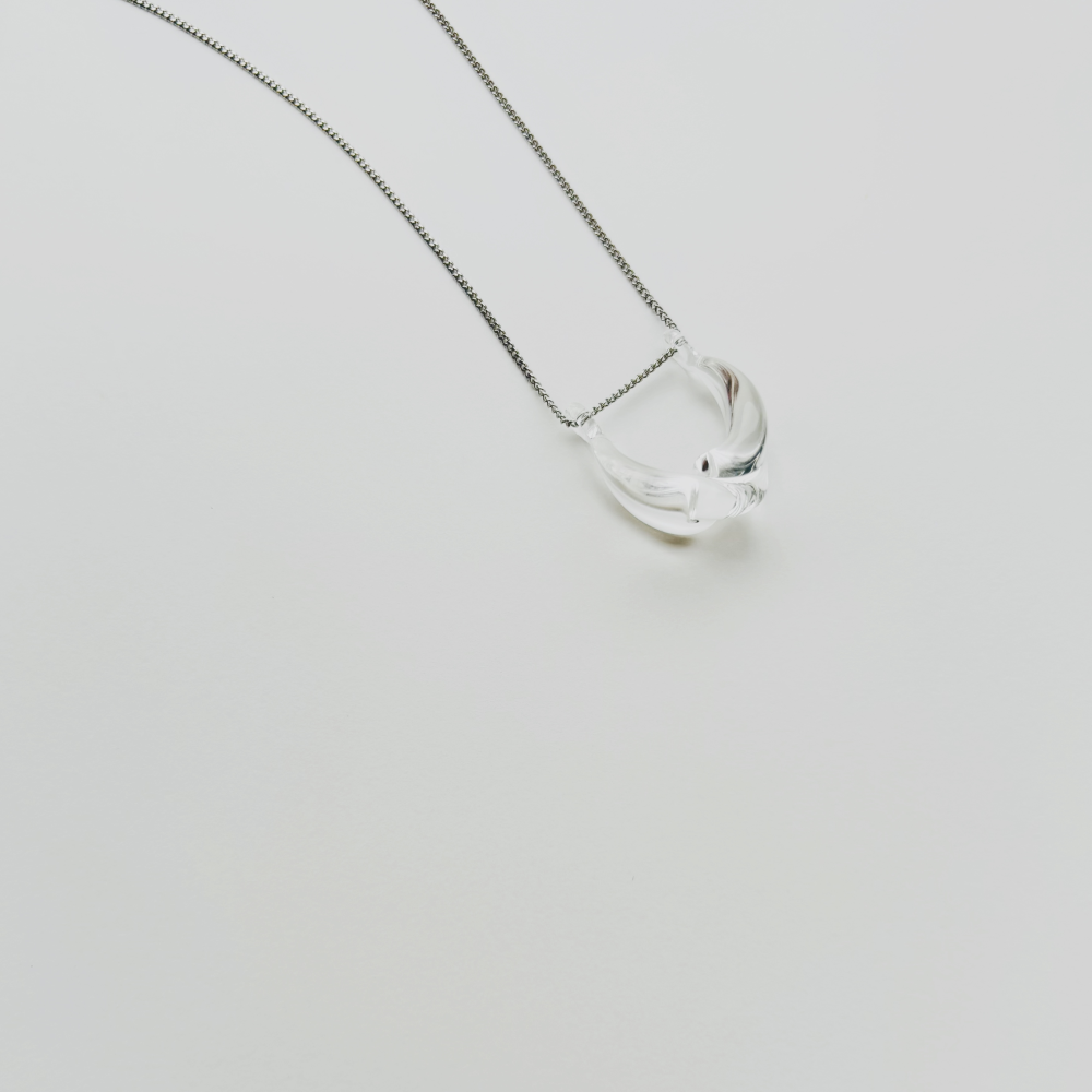 fululu　ネックレス(金具シルバーVer.)