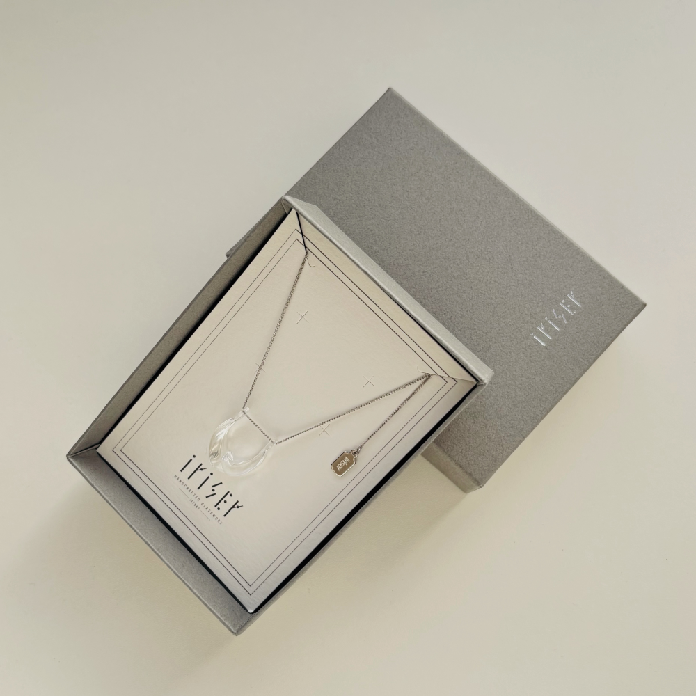 fululu　ネックレス(金具シルバーVer.)