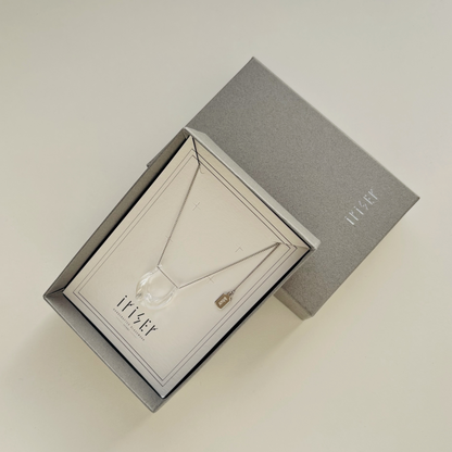 fululu　ネックレス(金具シルバーVer.)