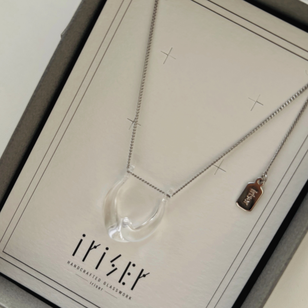 fululu　ネックレス(金具シルバーVer.)