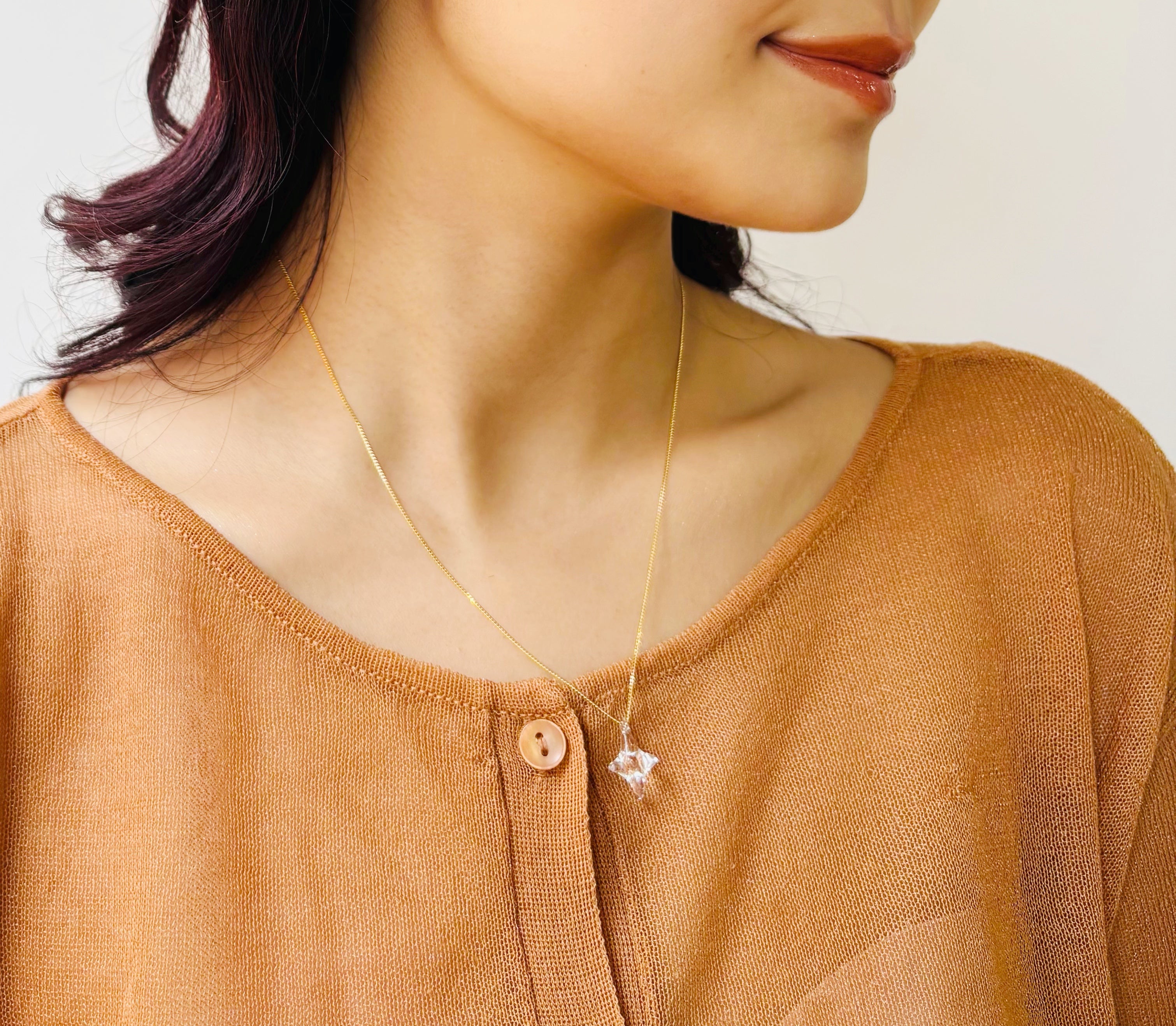 【NGUYEN HIEP 】アクセサリーまとめ売り HORSESHOE CITRINE(11月) NECKLACE(2JN1076)K10 ネックレス