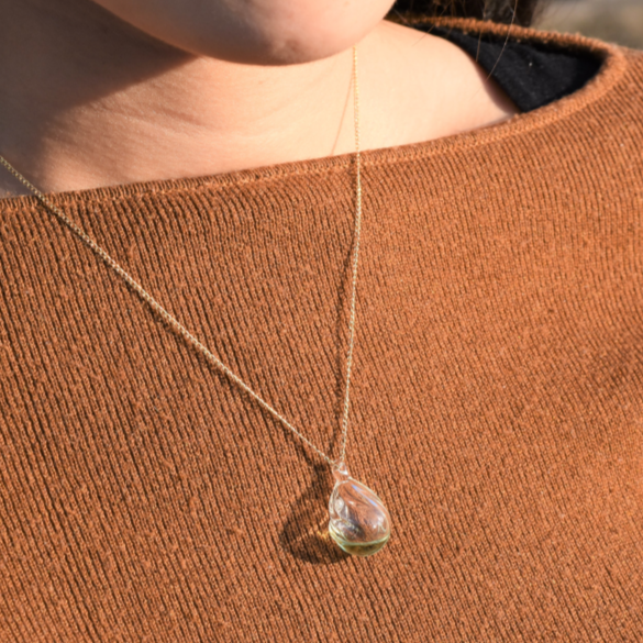 アローム　ネックレス(金具シルバーVer.)