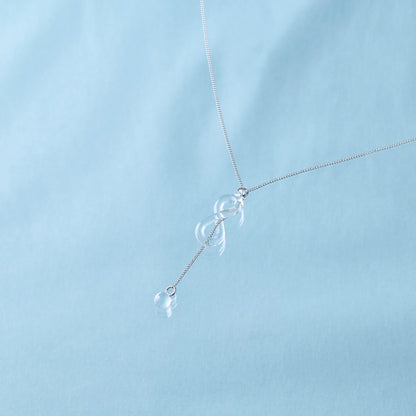 アンフィニ　クリア　ネックレス