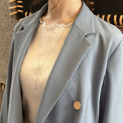 アンフィニ　クリア　ネックレス