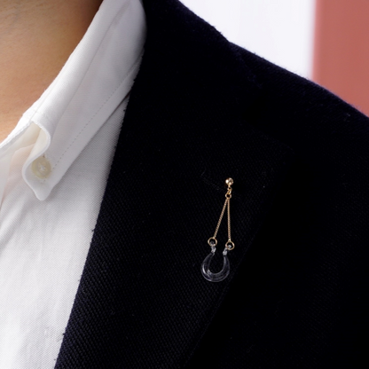 ていてつ　ピンブローチ