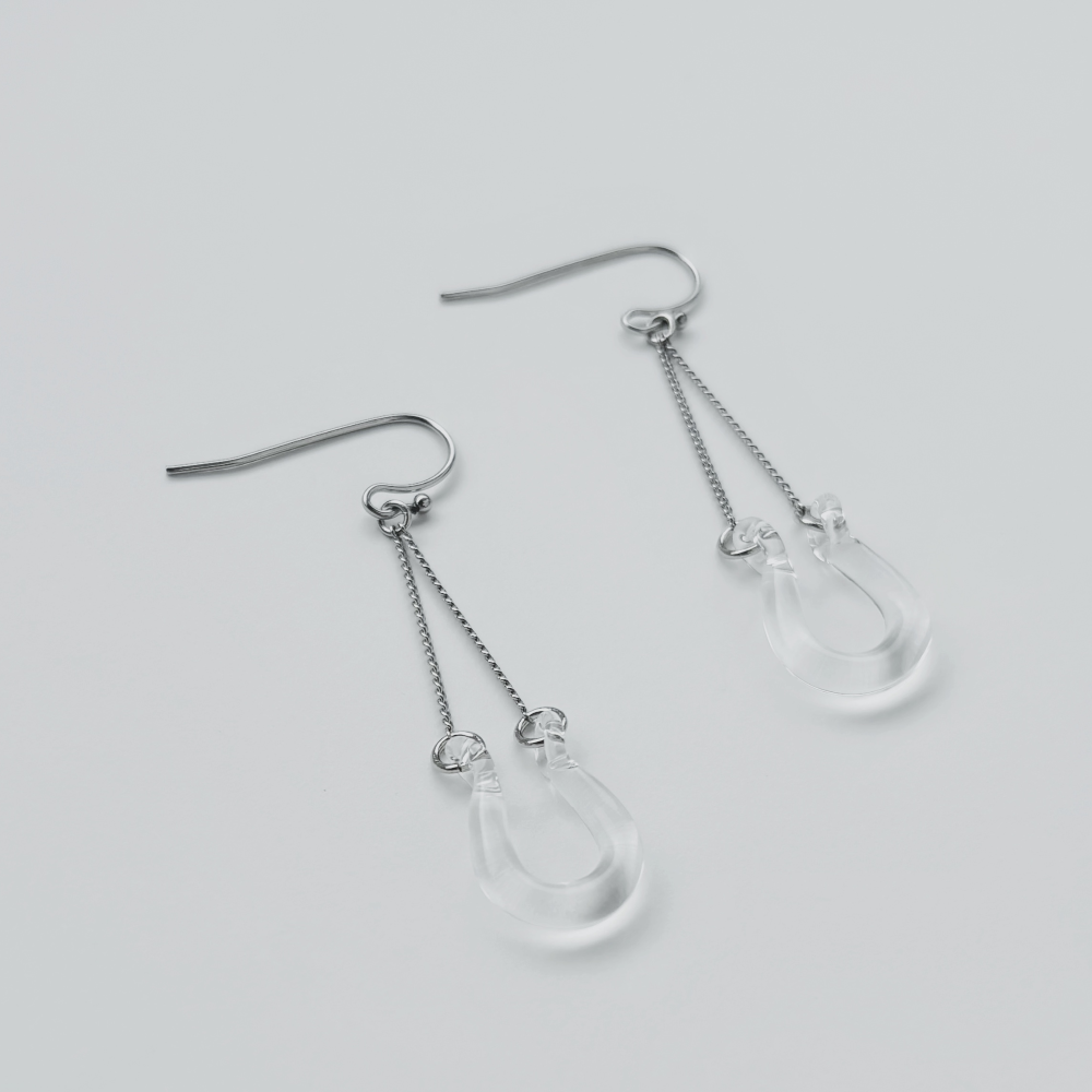 ていてつ　ピアス(金具シルバーVer.)