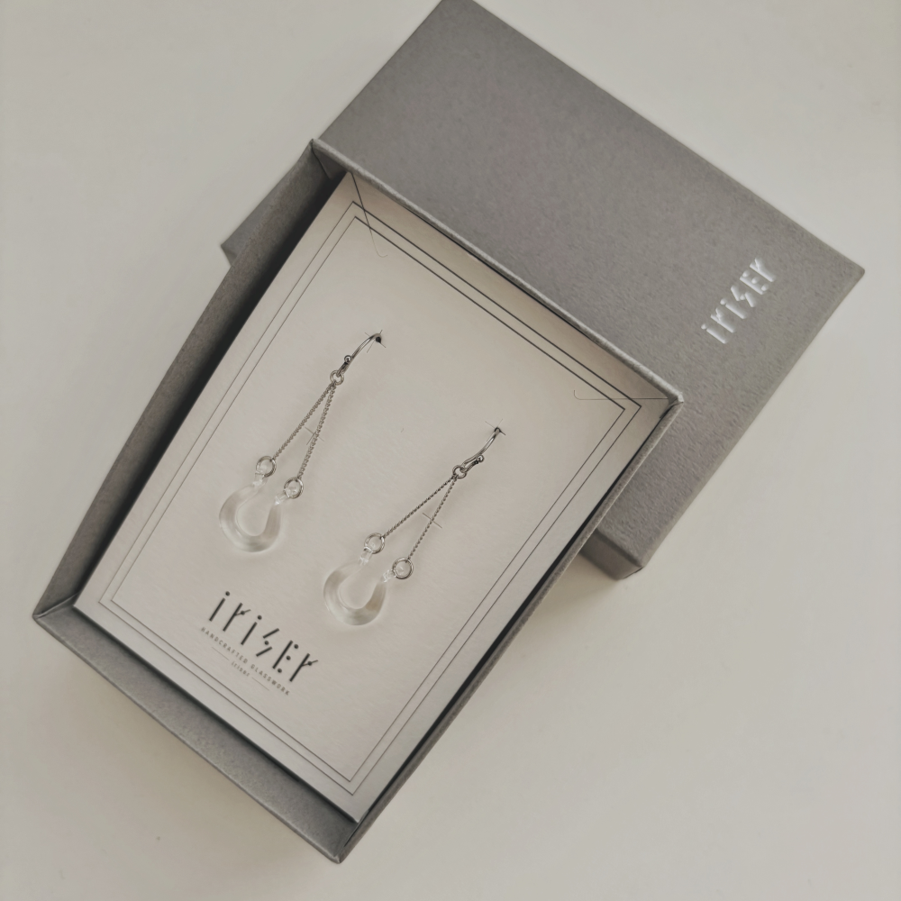 ていてつ　ピアス(金具シルバーVer.)