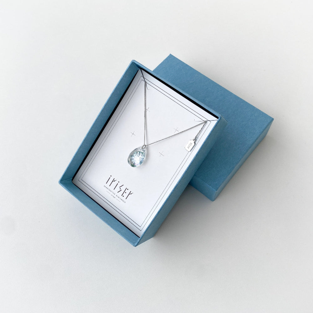 ネックレス　なみ ガラスアクセサリー namima ネックレス – iriser - イリゼ