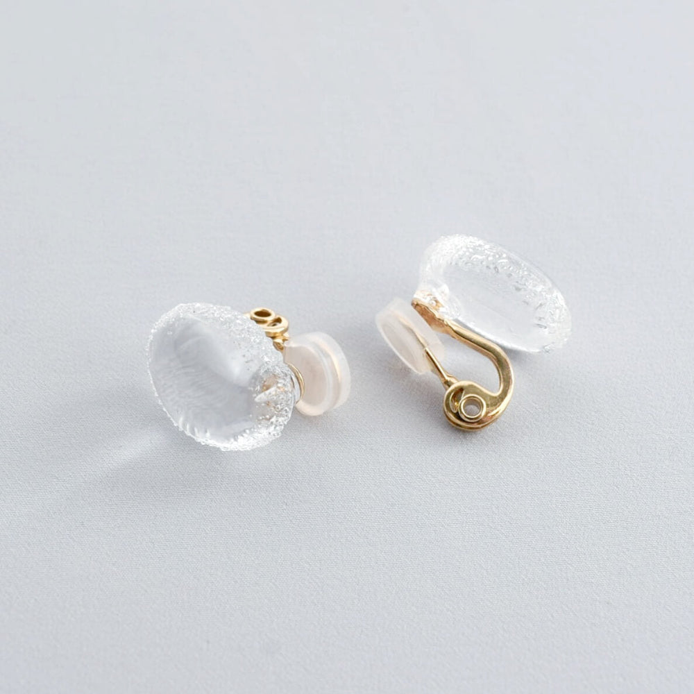 Claireイヤリング カシメ式パーツ