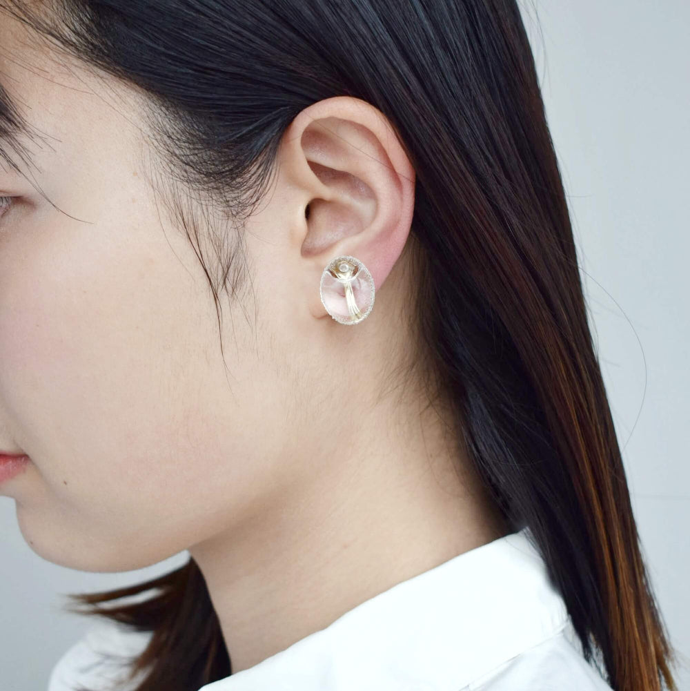 Claireイヤリング 清楚な雰囲気