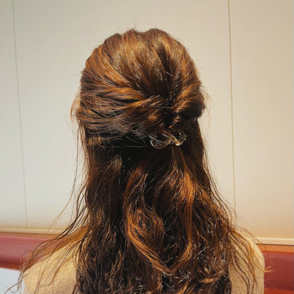 アンフィニ　クリア　ヘアゴム