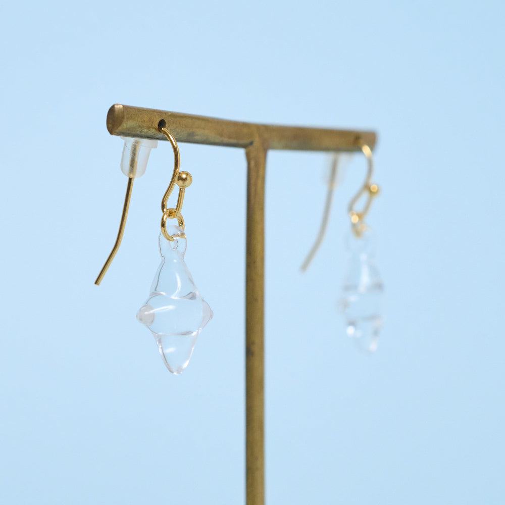 ガラスアクセサリー Hikari ピアス – iriser - イリゼ - オンラインストア
