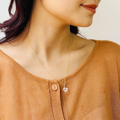 Hikari　ネックレス(金具シルバーVer.)