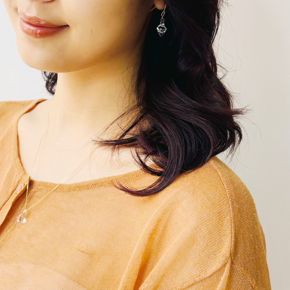 Hikari　ネックレス(金具シルバーVer.)