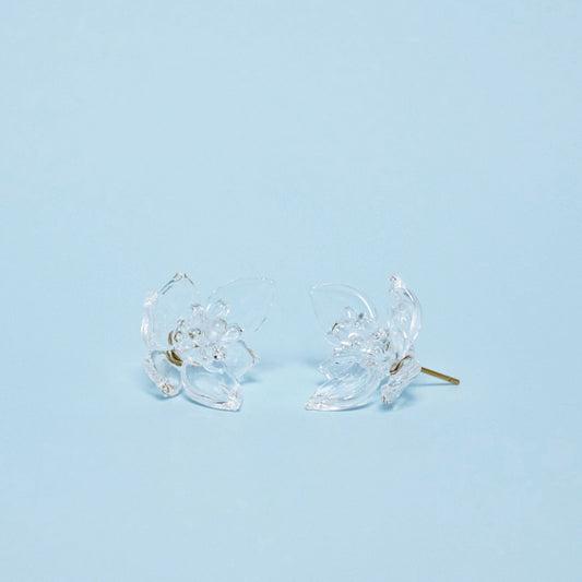 ミズアオイ　ピアス