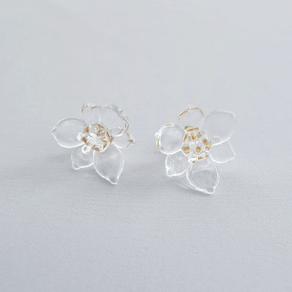 ミズアオイ　ピアス