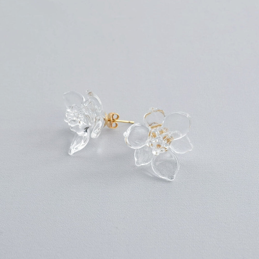 ミズアオイ　ピアス