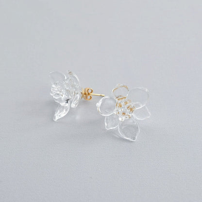 ミズアオイ　ピアス