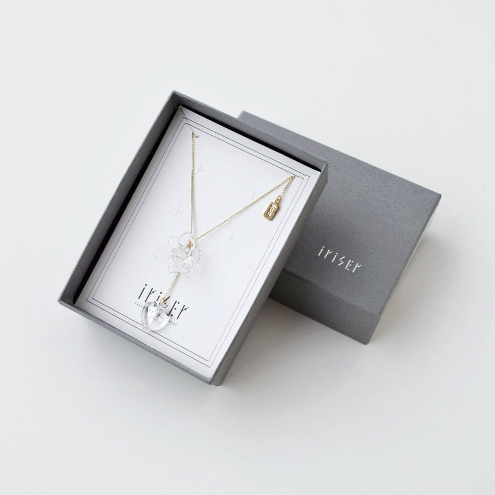 ミズアオイ　ネックレス