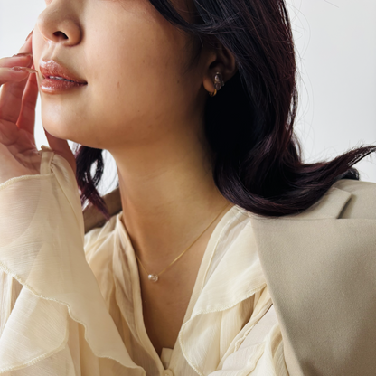 temp　ネックレス(金具シルバーVer.)