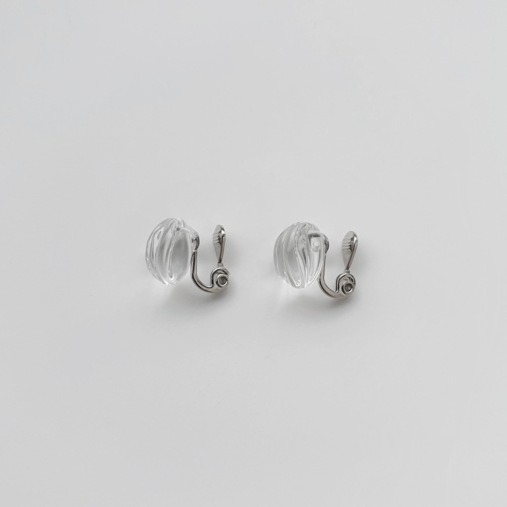 オフショア　イヤリング(金具シルバーVer.)