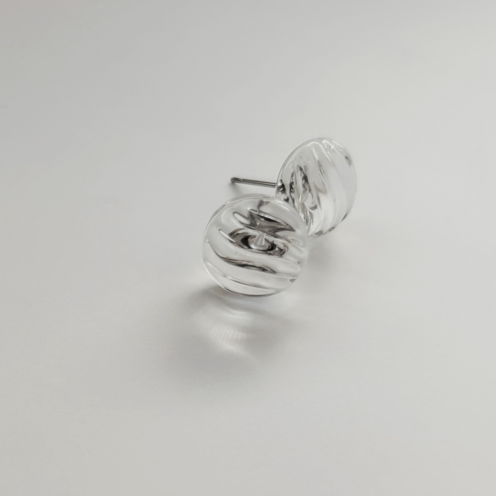 オフショア　ピアス(金具シルバーVer.)