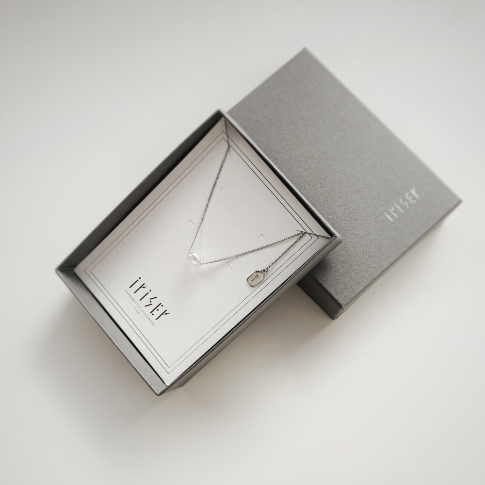 temp　ネックレス(金具シルバーVer.)