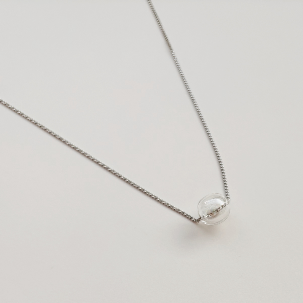 temp　ネックレス(金具シルバーVer.)