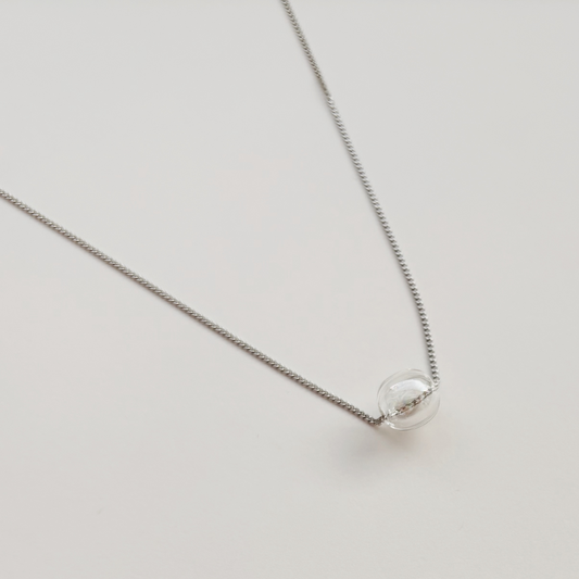 temp　ネックレス(金具シルバーVer.)