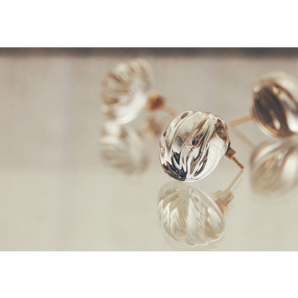 オフショア　ピアス(金具シルバーVer.)